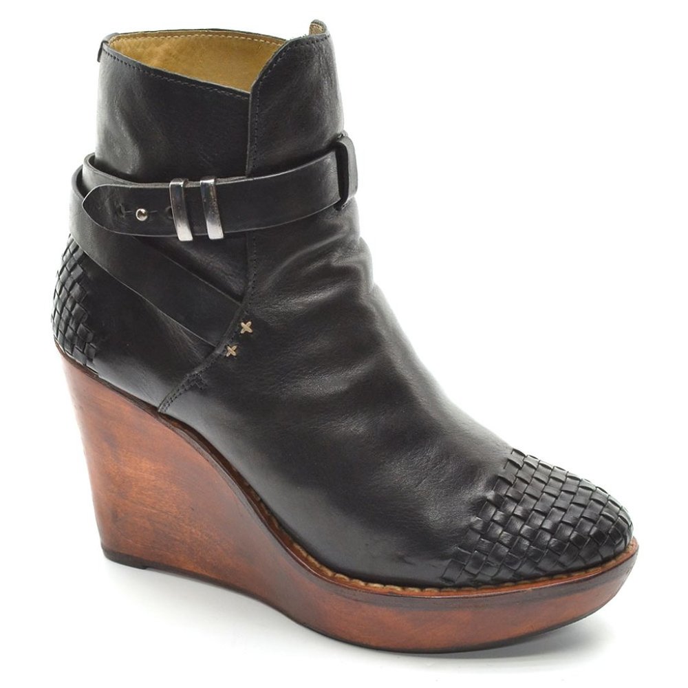 rag & bone Emery Wedge Ankle Boots size 10